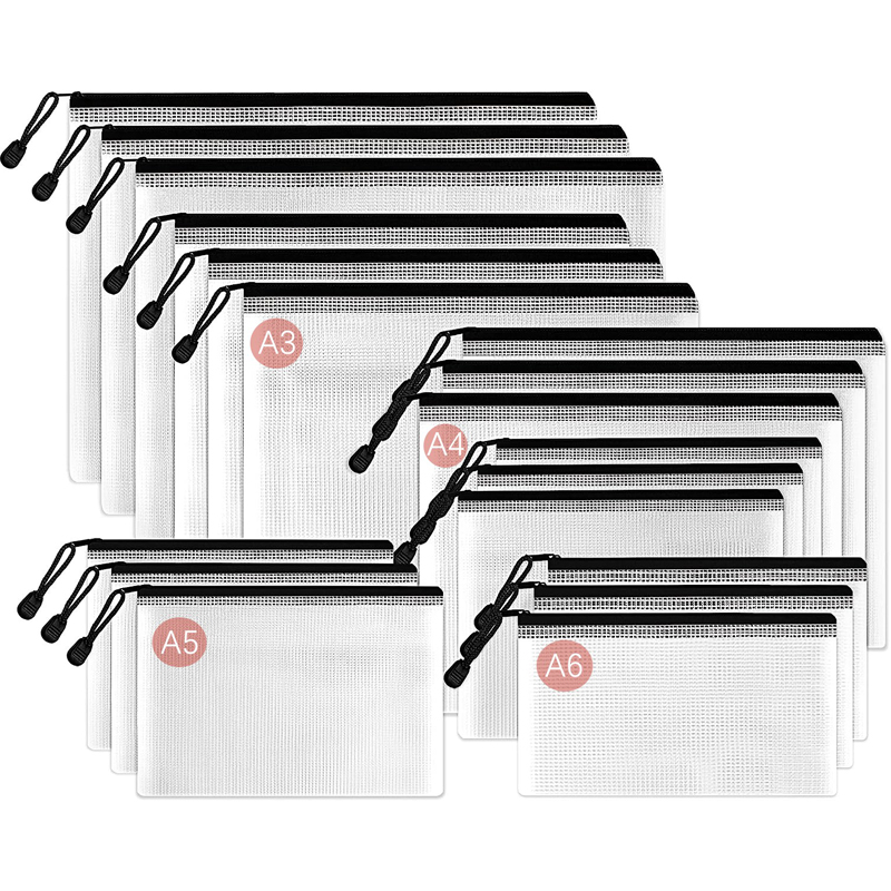 Mesh Zipper Storage Bag Docume - огляд і ціна File Folder Hanging