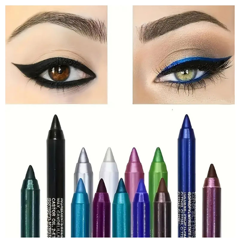 1pcs Waterproof Eyeliner Set w - огляд і ціна Highlighter Set Pastel