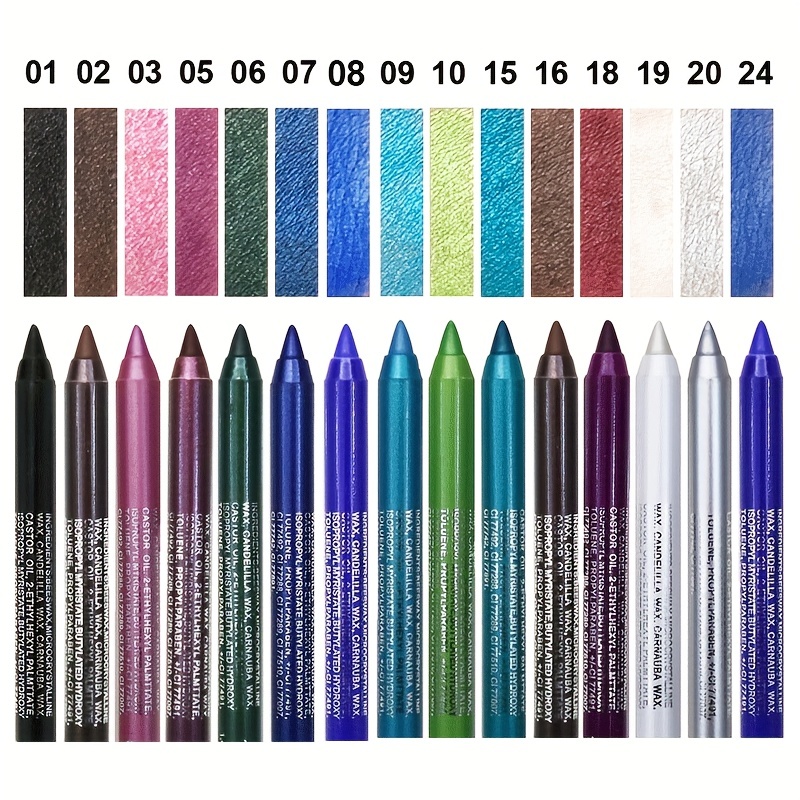 1pcs Waterproof Eyeliner Set w - огляд і ціна Highlighter Set Pastel