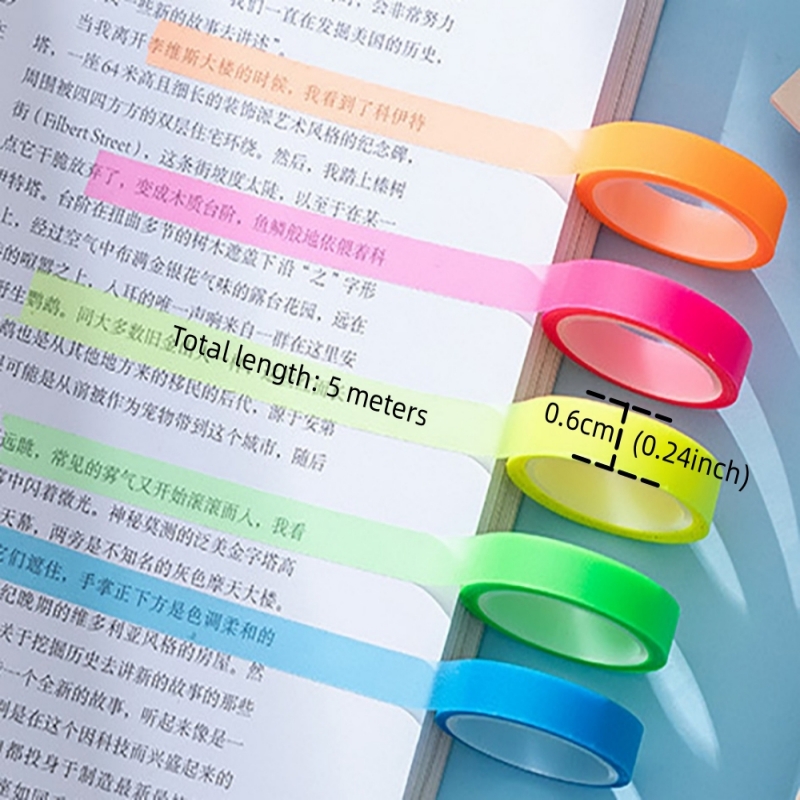 5 Rolls Multicolor Writable St - огляд і ціна Correction Tape Roller