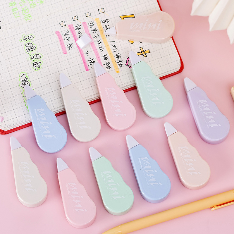6Pcs/set Cute Macaron Color Co - огляд і ціна Correction Tape Roller