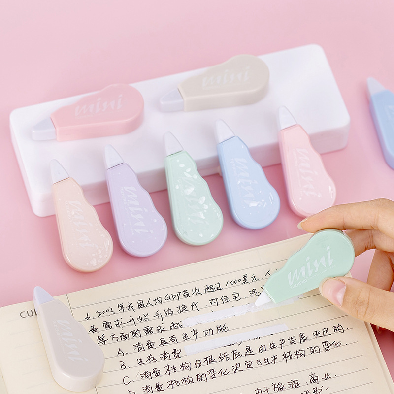 6Pcs/set Cute Macaron Color Co - огляд і ціна Correction Tape Roller