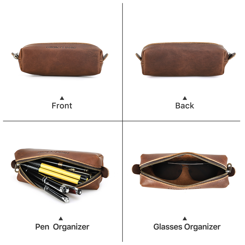 Retro Leather Pencil Case High - огляд і ціна Office Stationery Supply Business