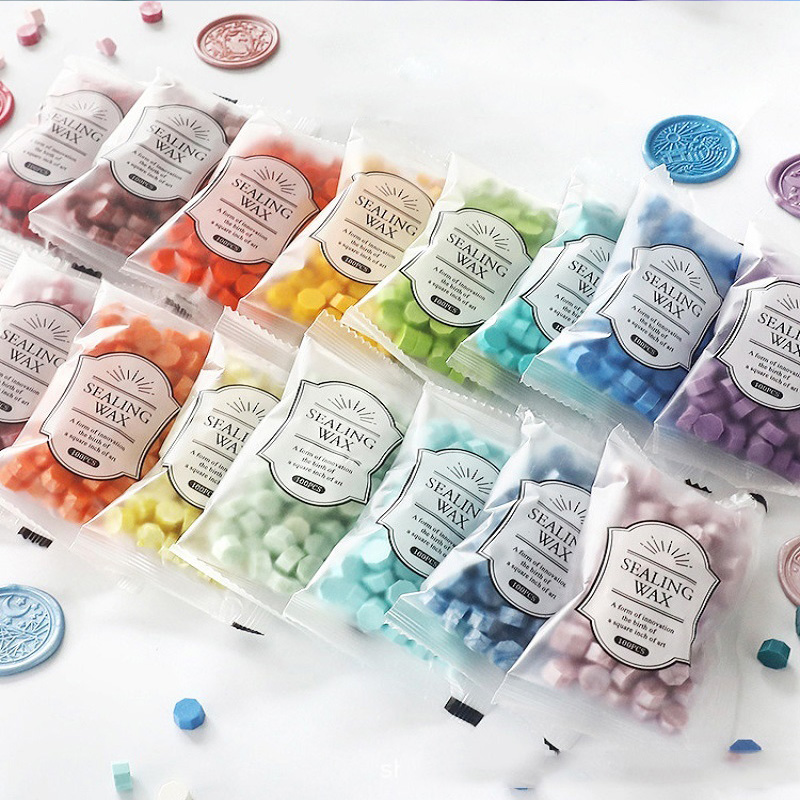 100 Pcs Wax Seal Beads Sealing - огляд і ціна Wax Seal Stamp Kit