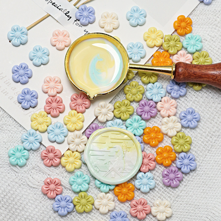 150Pcs/bag Flower-Shaped Seali - огляд і ціна Wax Seal Stamp Kit