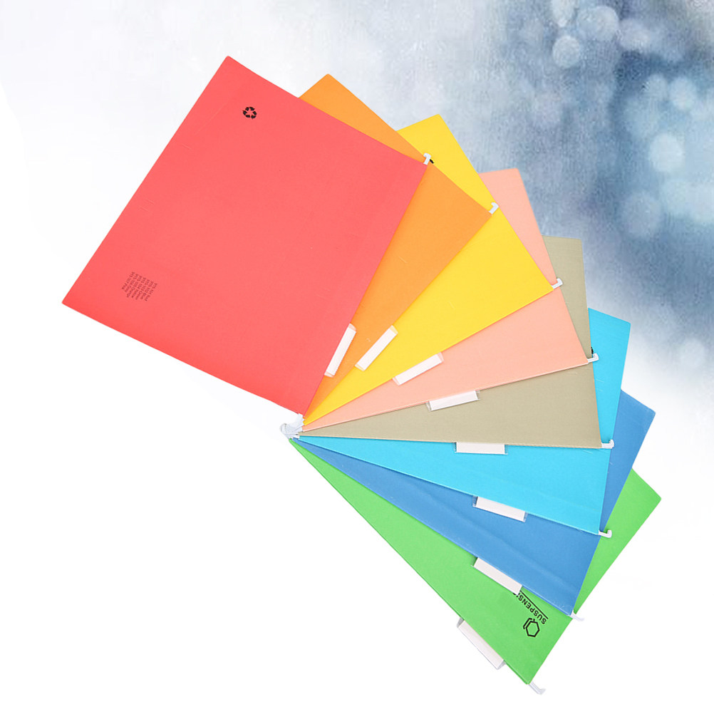 8Pcs Bright Color Hanging File - огляд і ціна File Folder Hanging