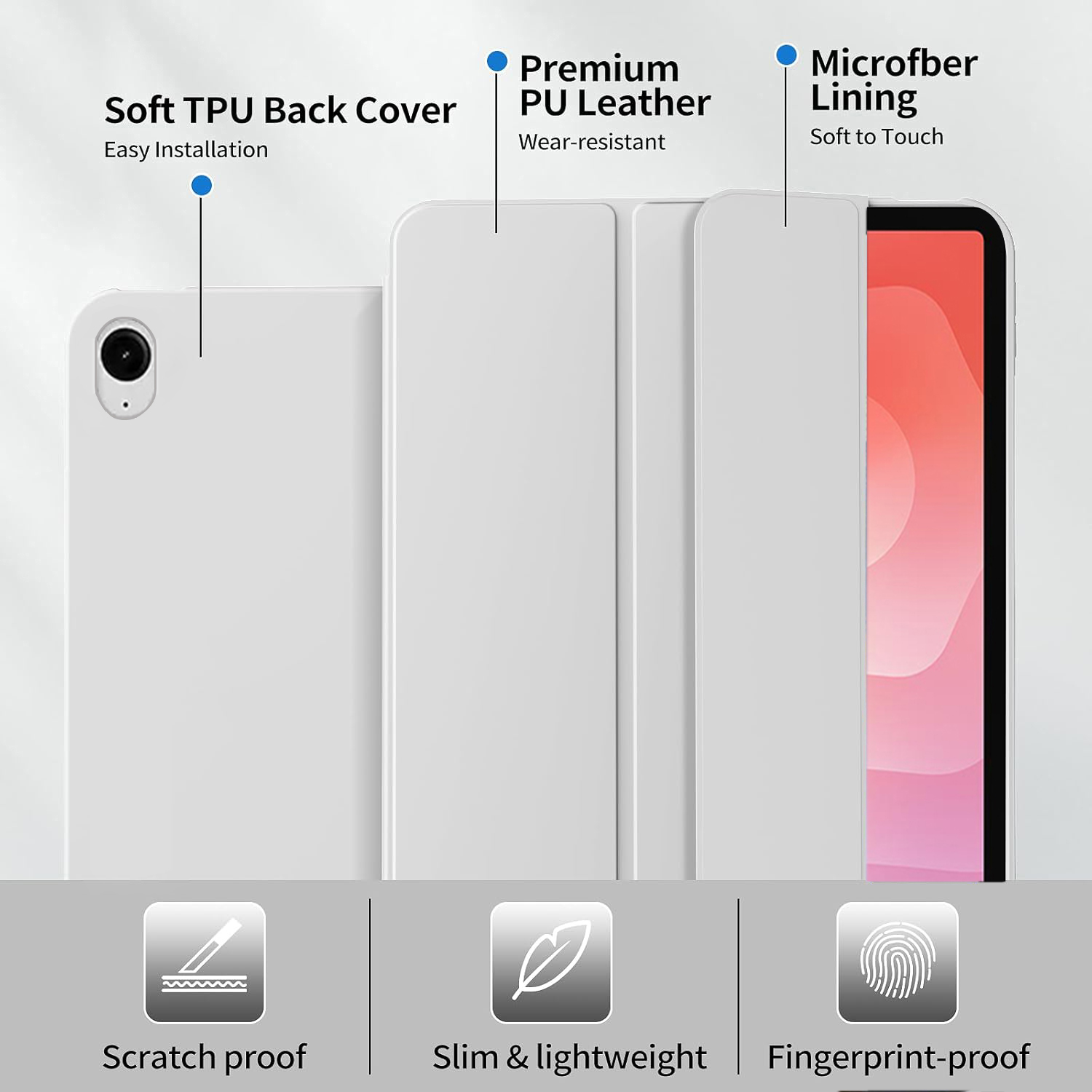 Tri-fold Flip Case For Samsung - огляд і ціна Sticky Note Cube