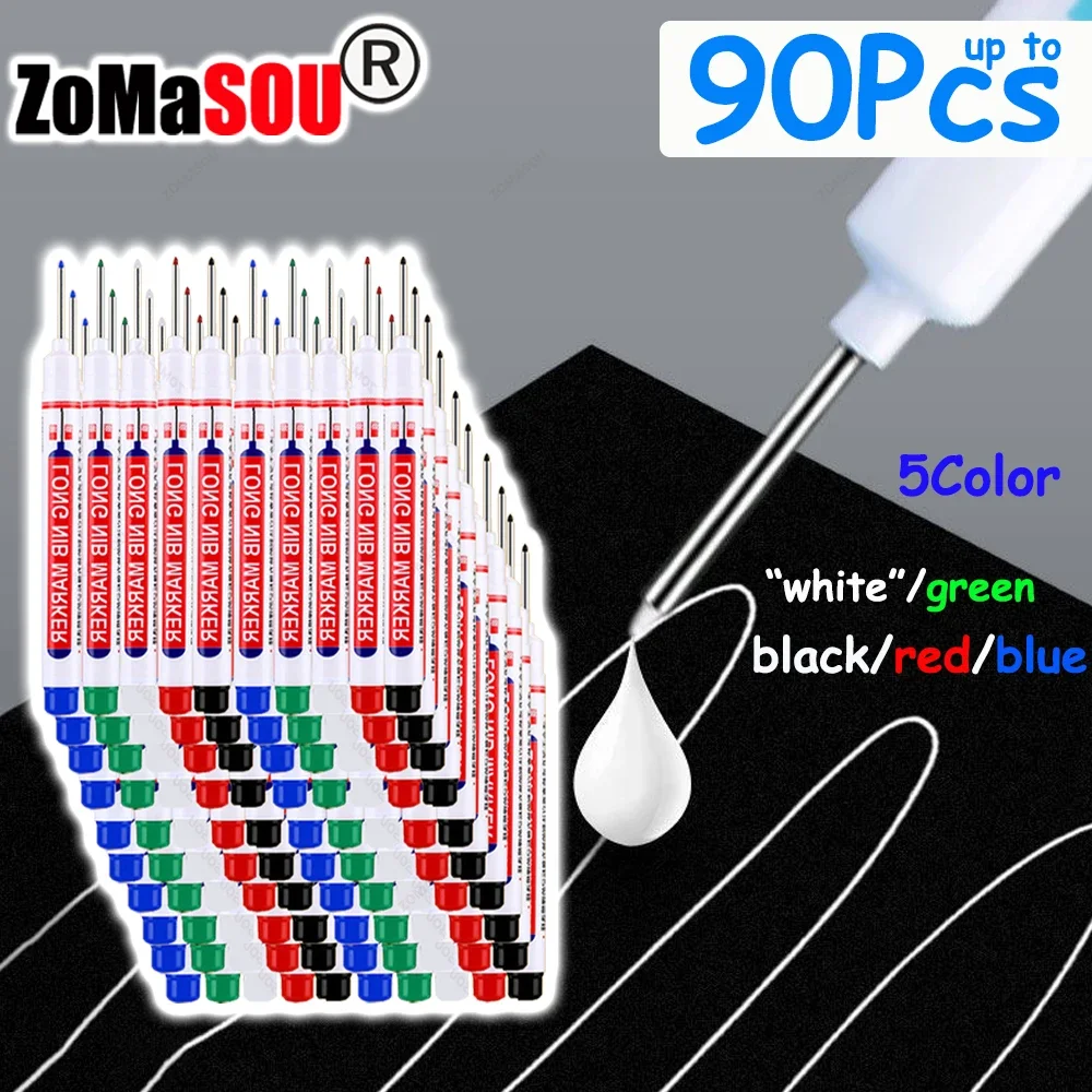 1-90Pcs Waterproof White Long  - огляд і ціна Highlighter Set Pastel