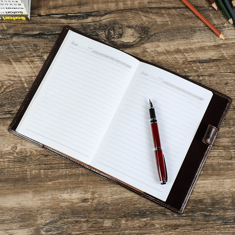Genuine Leather Handmade A5 La - огляд і ціна Office Stationery Supply Business