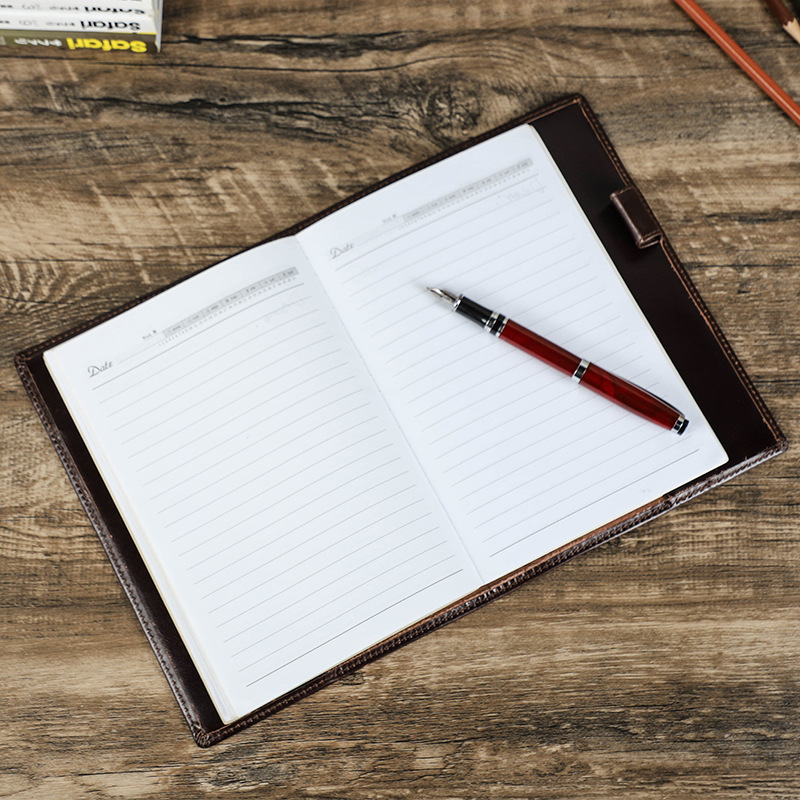 Genuine Leather Handmade A5 La - огляд і ціна Office Stationery Supply Business