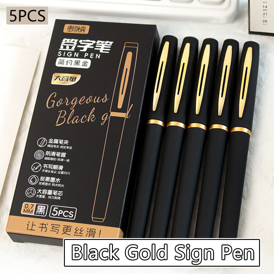 5Pcs/Pack Large Capacity Gel P - огляд і ціна Office Stationery Supply Business
