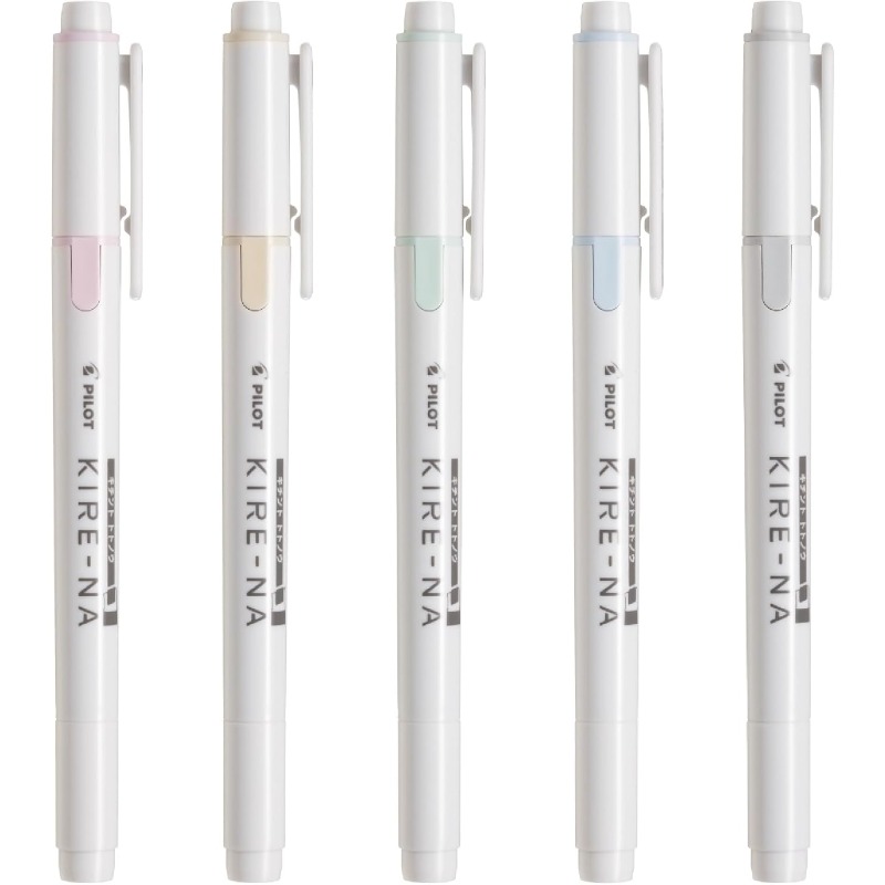PILOT KIRE-NA Highlighter Pen  - огляд і ціна Highlighter Set Pastel