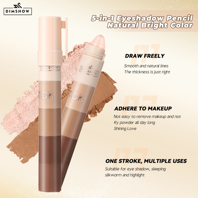5-in-1 Lazy Eyeshadow Pen High - огляд і ціна Highlighter Set Pastel