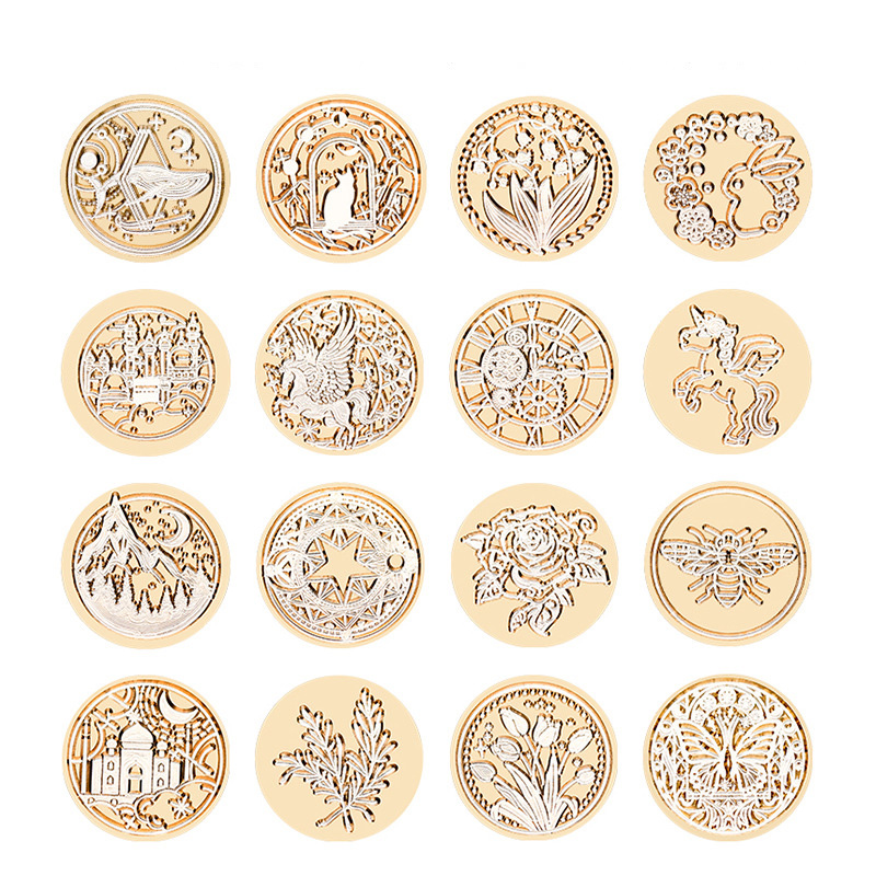 Star Sky Lotus Rose Pattern Wa - огляд і ціна Wax Seal Stamp Kit
