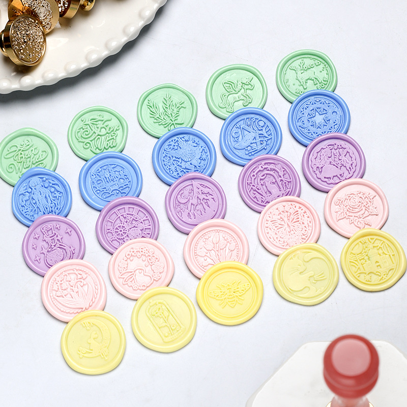 Star Sky Lotus Rose Pattern Wa - огляд і ціна Wax Seal Stamp Kit