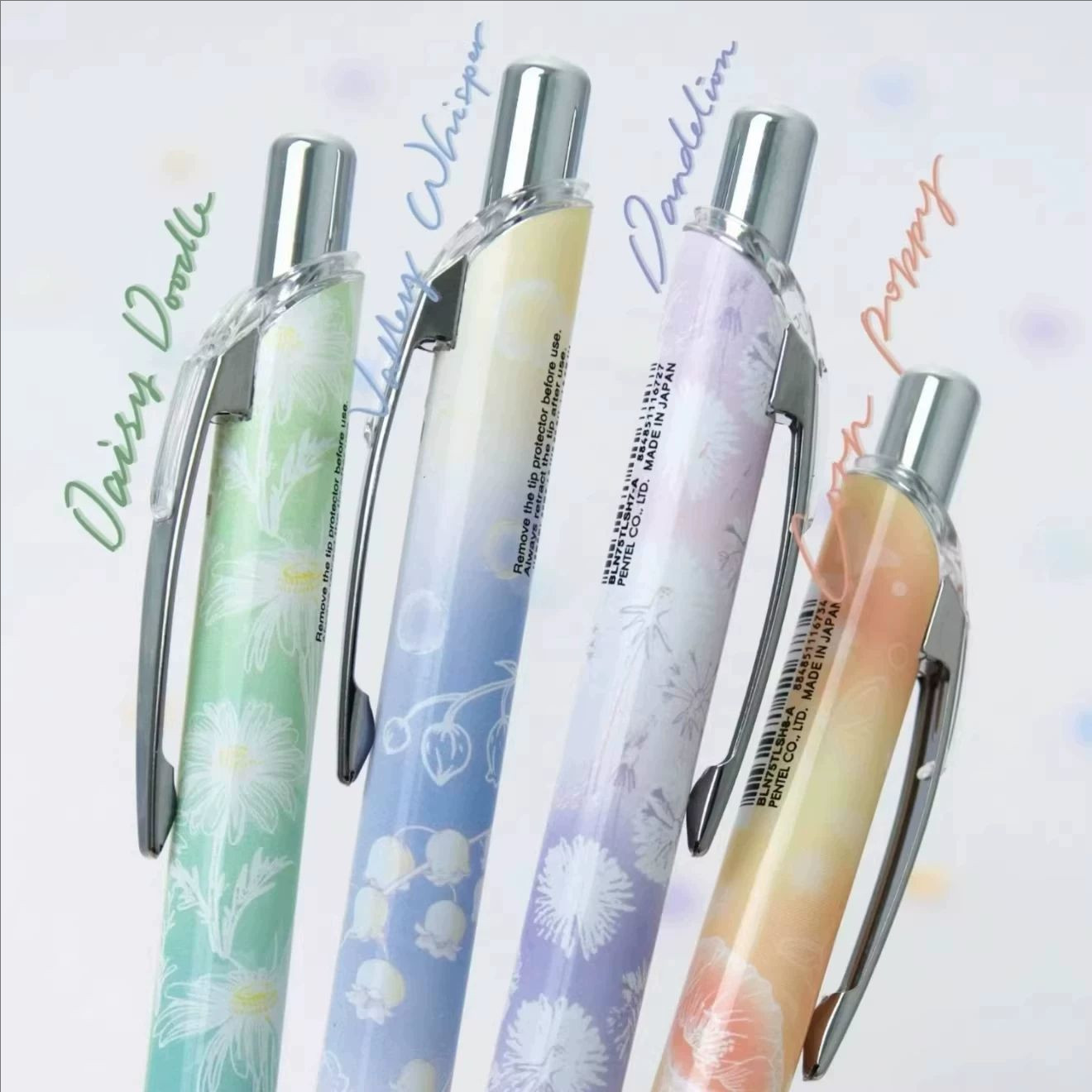 2026 New Japan Pentel Flower L - огляд і ціна Pentel Pen Energel