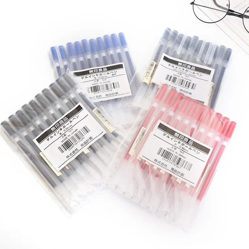 10-30Pcs/Set 0.38/0.5mm Gel pe - огляд і ціна Office Stationery Supply Business