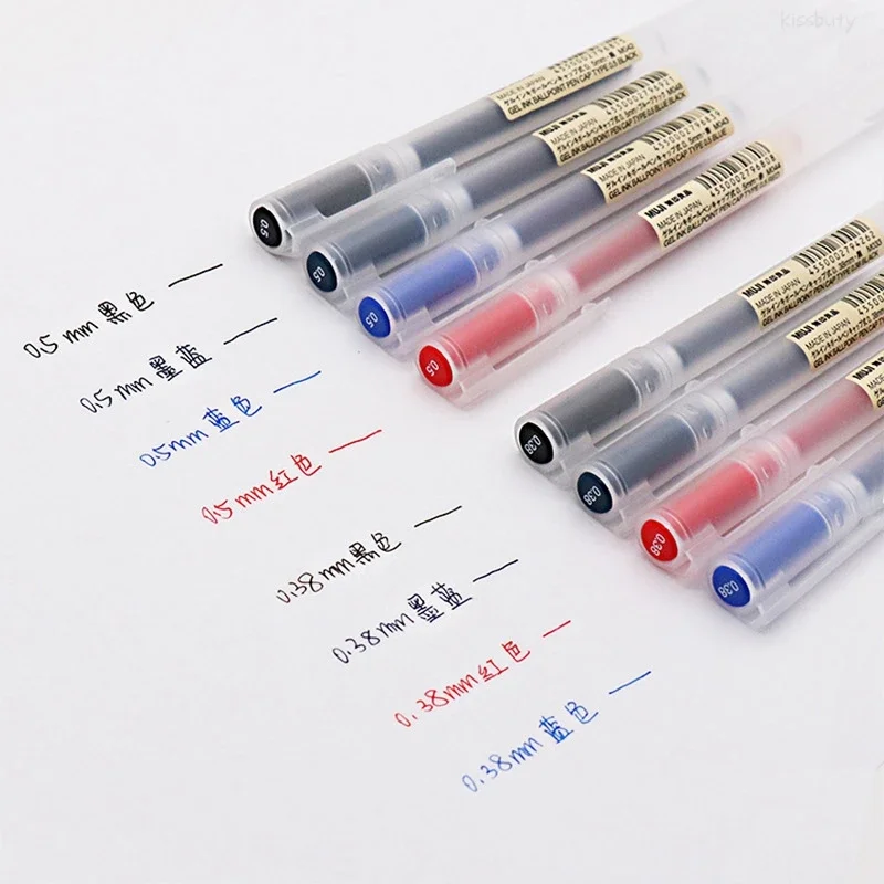 10-30Pcs/Set 0.38/0.5mm Gel pe - огляд і ціна Office Stationery Supply Business