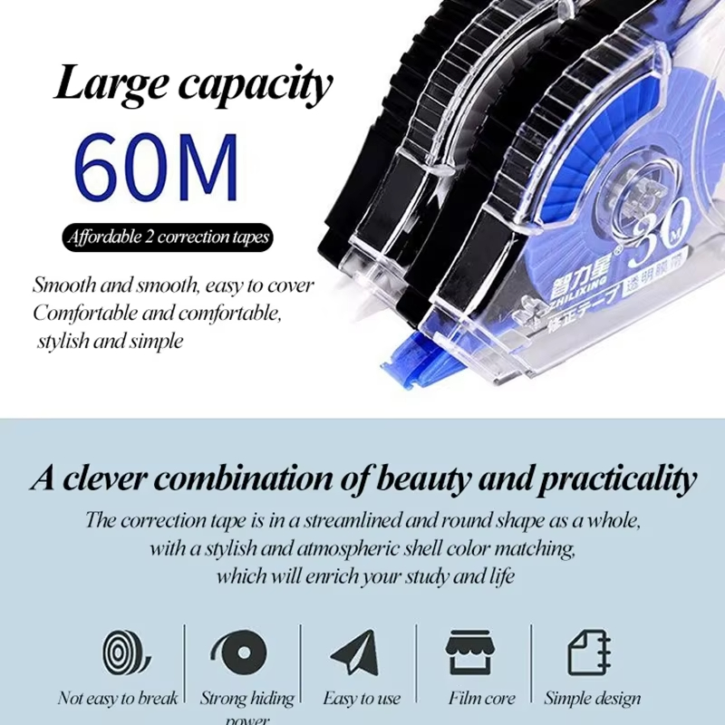 6pcs/Set School Correction Tap - огляд і ціна Correction Tape Roller