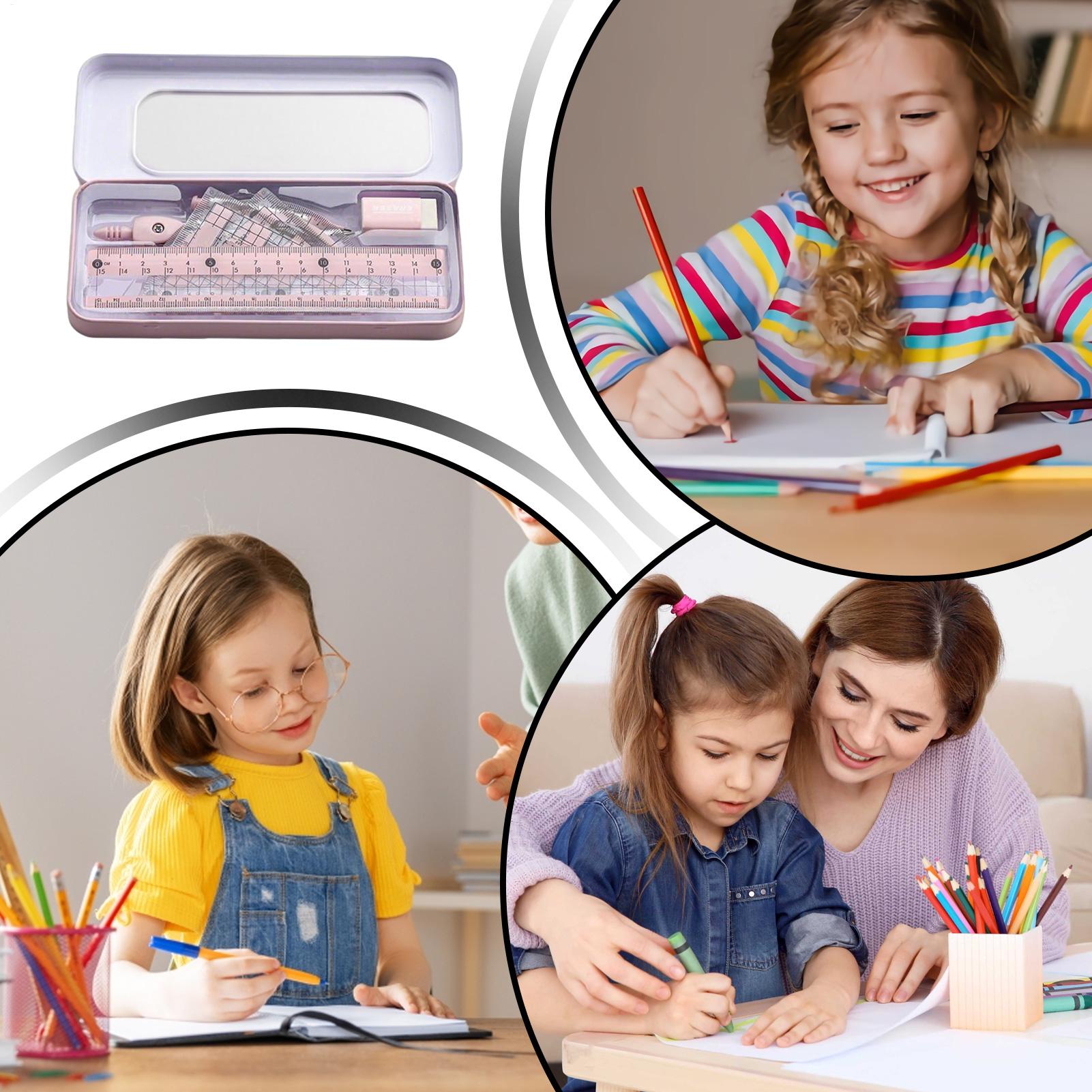 Geometry Set For Students Geom - огляд і ціна Compass Geometry Set