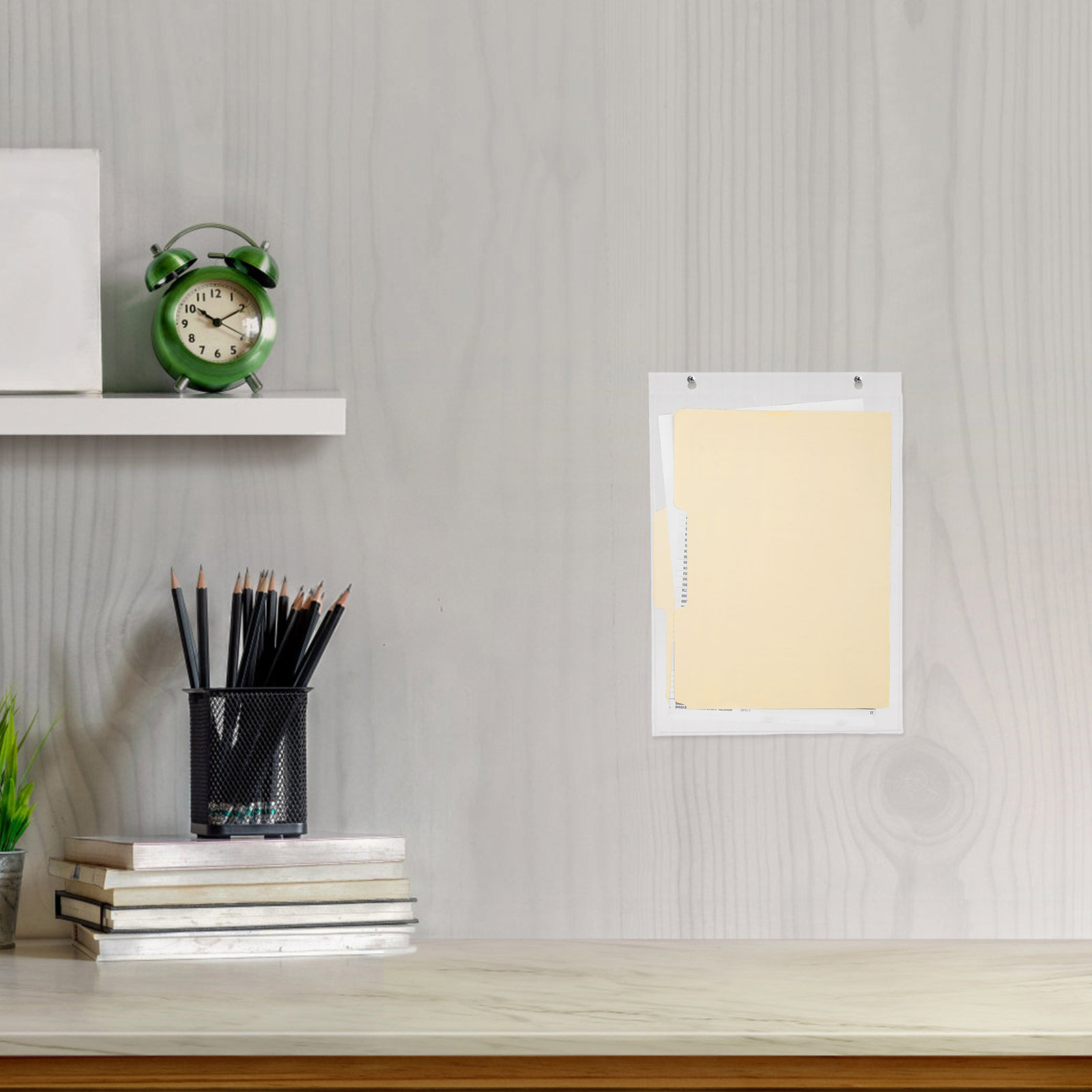 Clear Wall Mounted Acrylic Mag - огляд і ціна File Folder Hanging