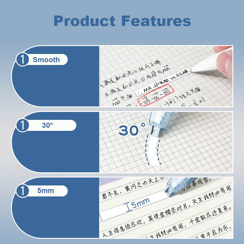 Press Correction Tape Set 5mm* - огляд і ціна Correction Tape Roller