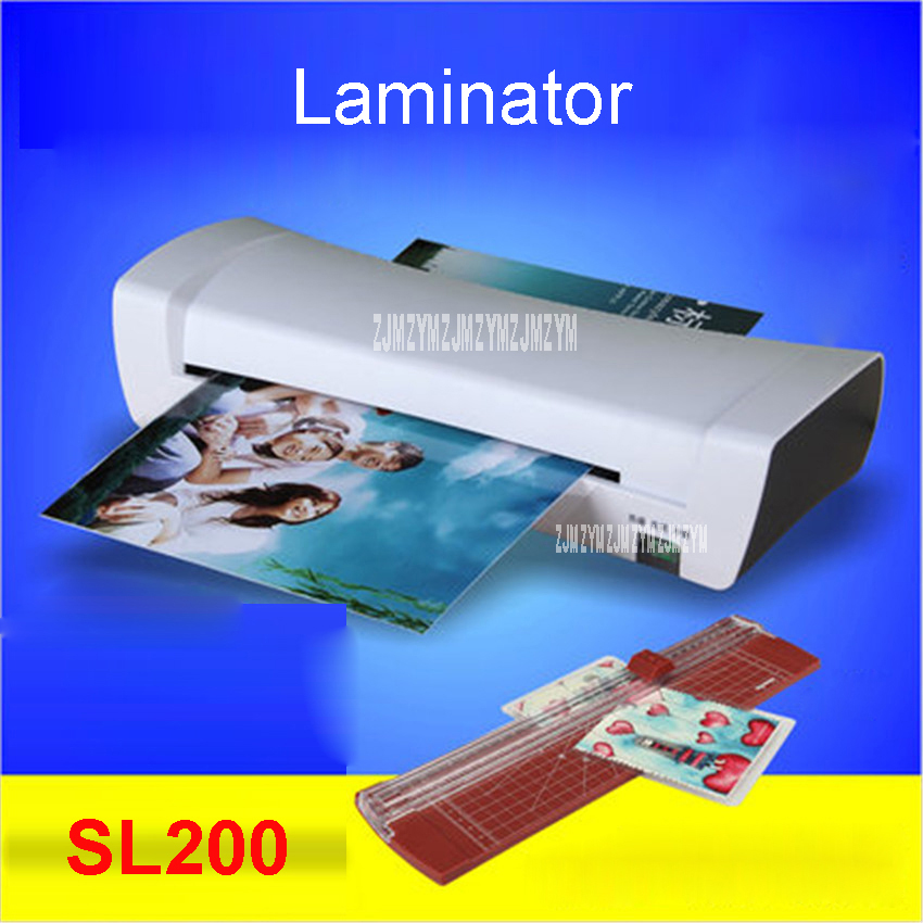SL200 white A4 Photo Laminator - огляд і ціна Document Laminator Pouch