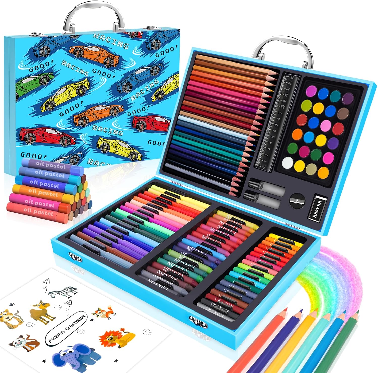 110PCS Arts & Crafts Supplies  - огляд і ціна Highlighter Set Pastel