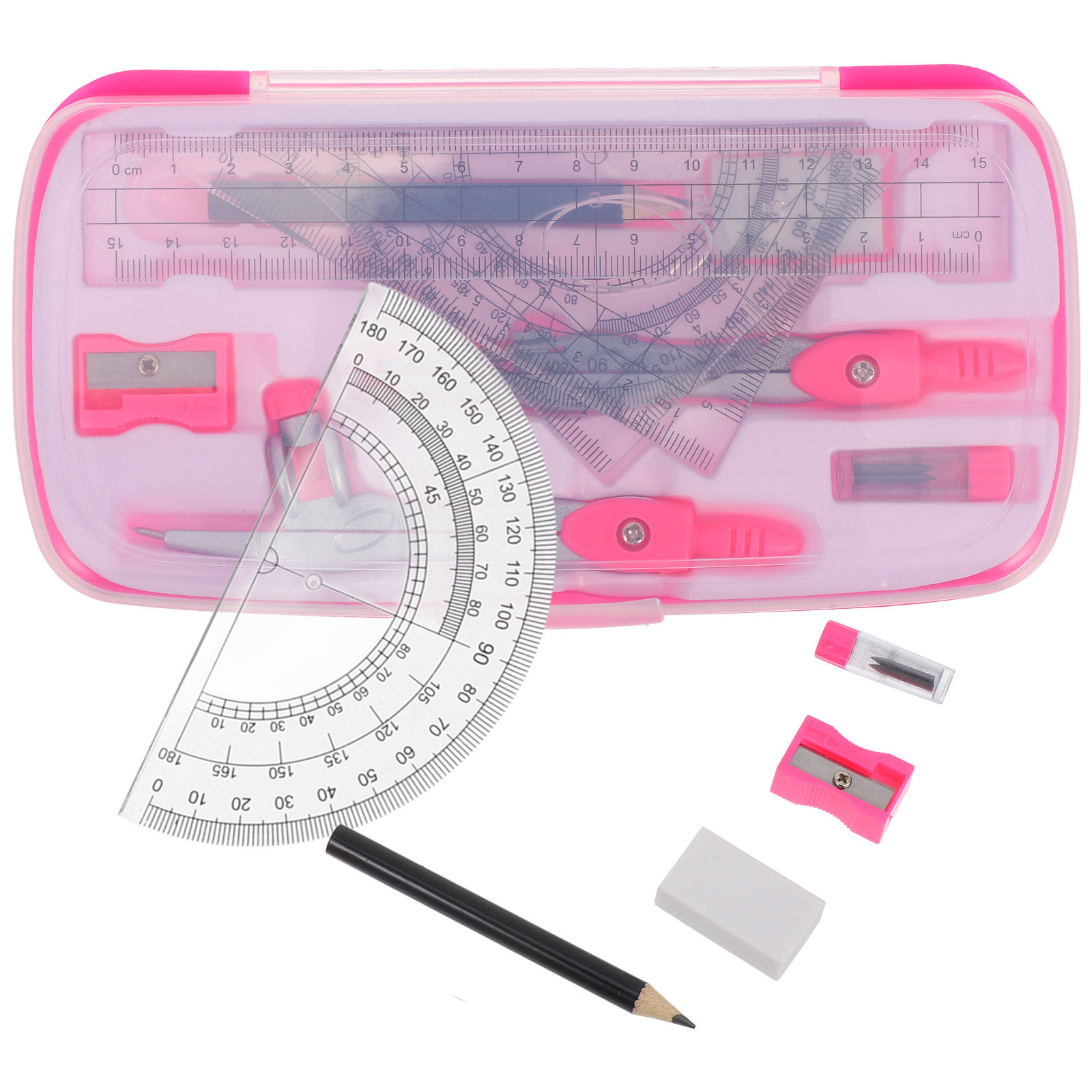 1Set Lightweight Portable Comp - огляд і ціна Compass Geometry Set