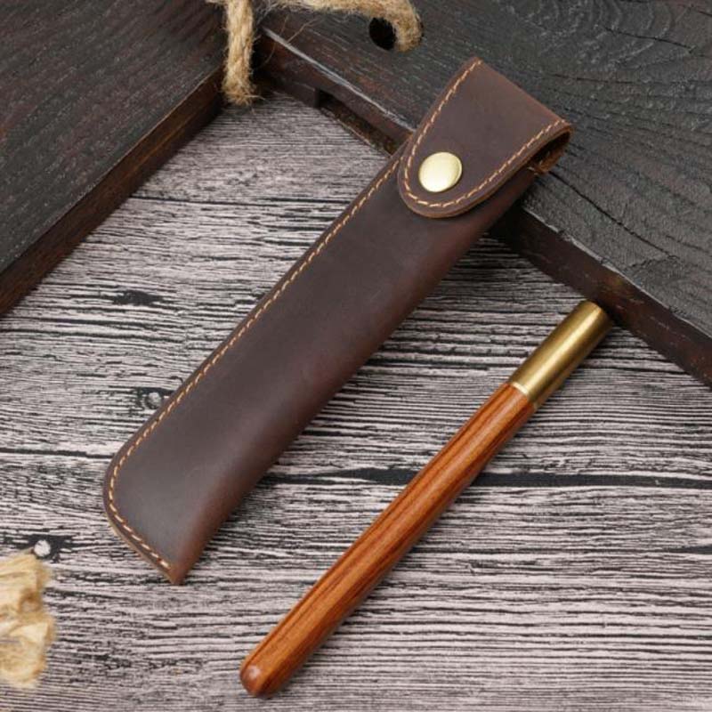1pc Pen Bag Leather Packaging  - огляд і ціна Office Stationery Supply Business