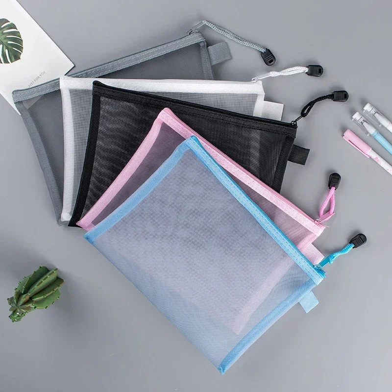 1/10 PCS Mesh Zipper File Bag  - огляд і ціна File Folder Hanging