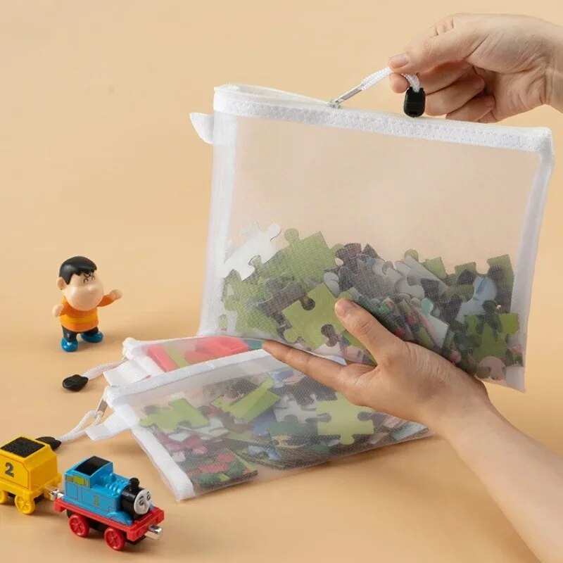 1/10 PCS Mesh Zipper File Bag  - огляд і ціна File Folder Hanging