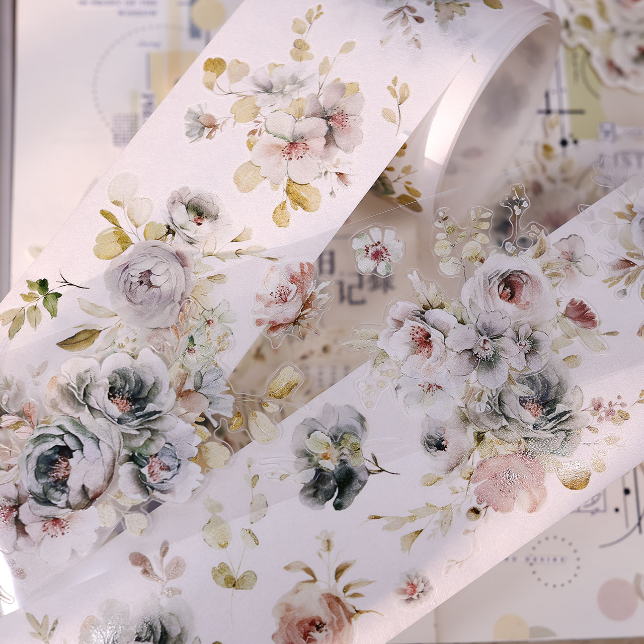 XiaoBaiJia Studio Vintage Soft - огляд і ціна Washi Tape Set