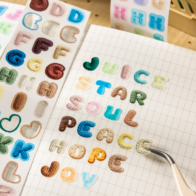 1~4Roll Soft Letters Collectio - огляд і ціна Washi Tape Set
