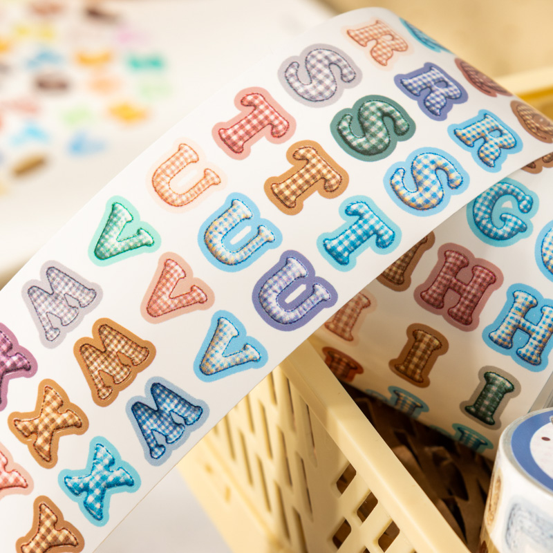 1~4Roll Soft Letters Collectio - огляд і ціна Washi Tape Set