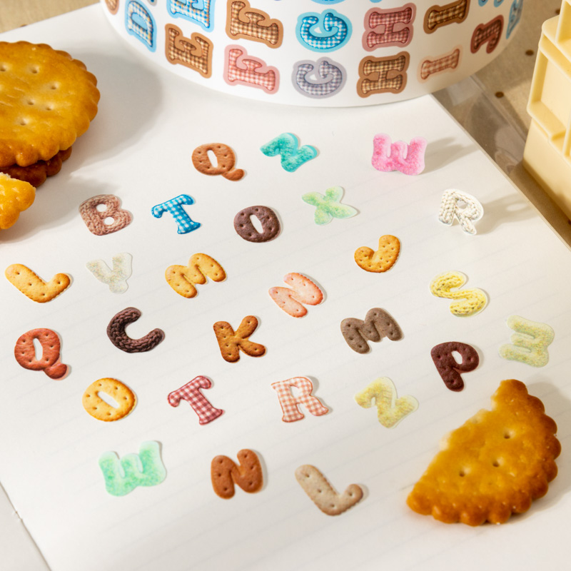 1~4Roll Soft Letters Collectio - огляд і ціна Washi Tape Set