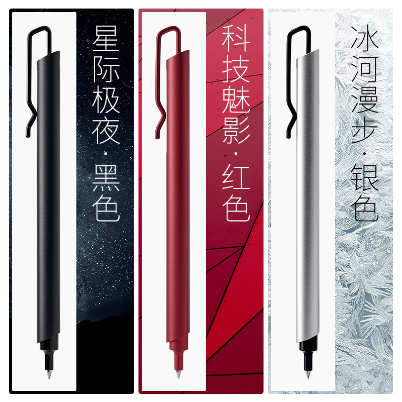 Kaco Metal Gel Pen 0.5MM Black - огляд і ціна Office Stationery Supply Business
