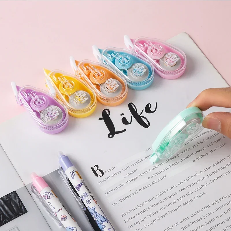 6 Pieces/Set White Out Correct - огляд і ціна Correction Tape Roller