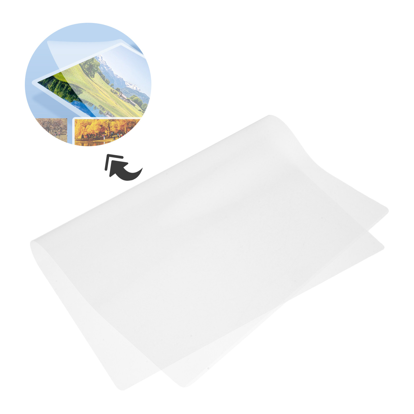 100Sheets A4 Laminating Pouche - огляд і ціна Document Laminator Pouch