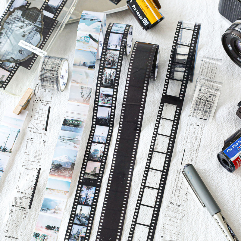 1 Roll 2.5x200cm Film Themed P - огляд і ціна Washi Tape Set